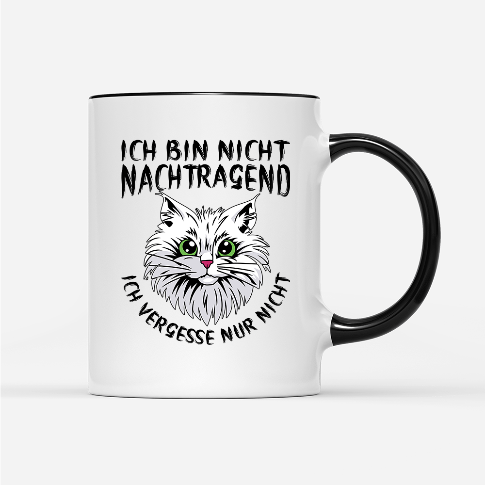 Tasse Ich bin nicht nachtragend - Schwarzer - Kaffee