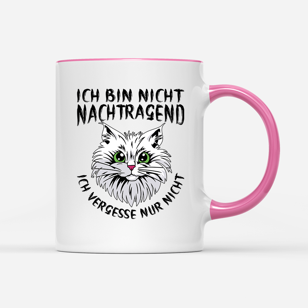 Tasse Ich bin nicht nachtragend - Schwarzer - Kaffee