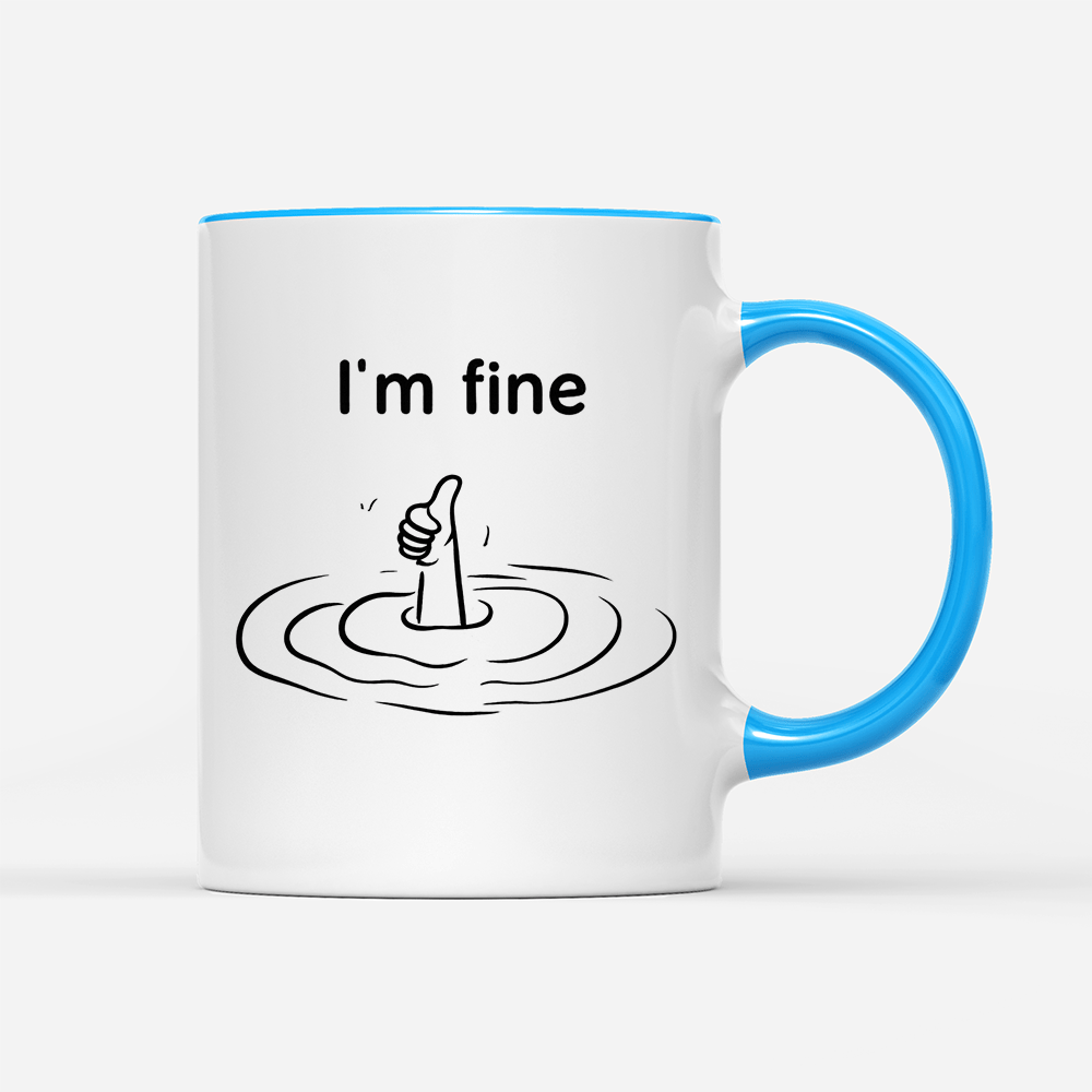 Tasse Im fine - Schwarzer - Kaffee