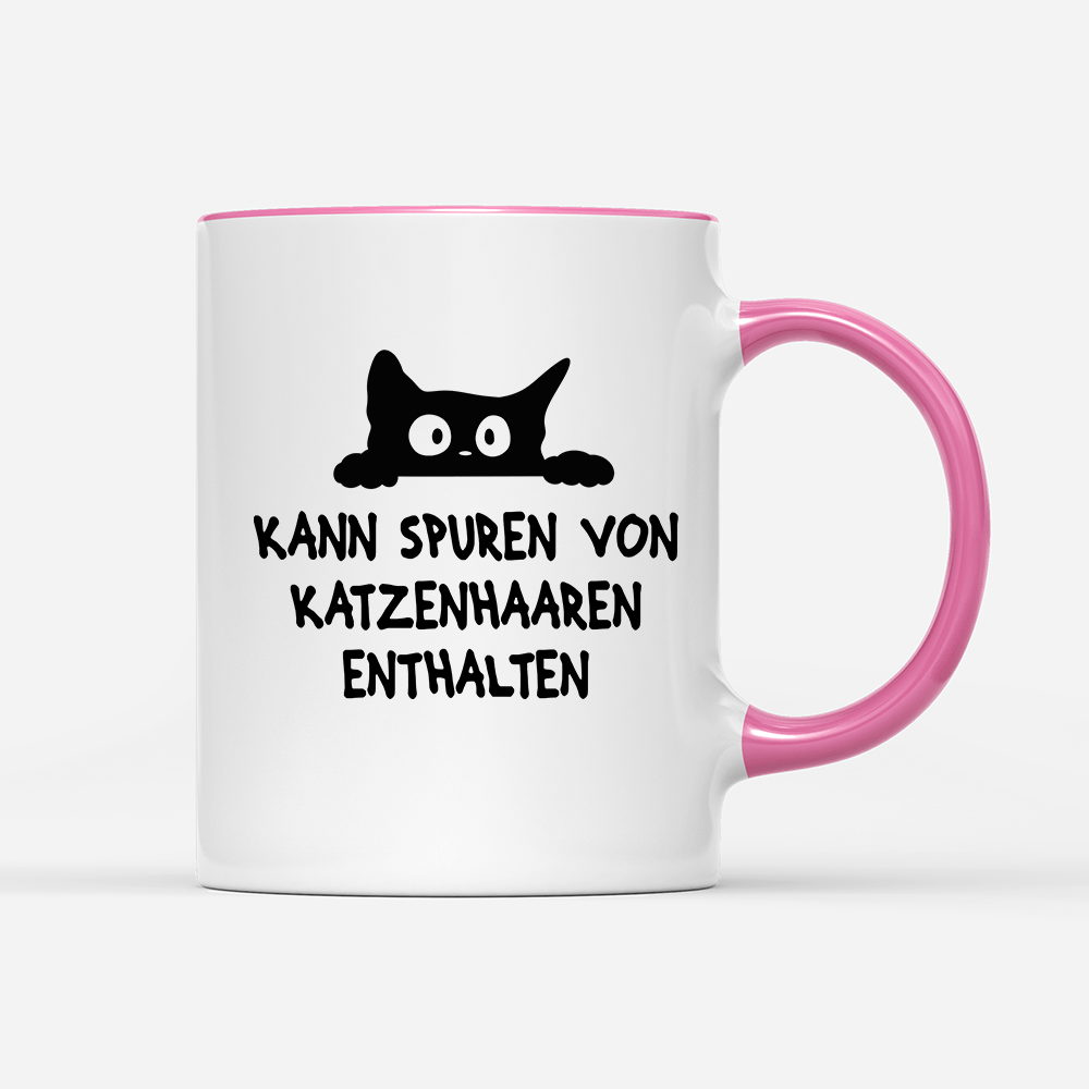 Tasse Kann spuren von Katzenhaaren enthalten - Schwarzer - Kaffee