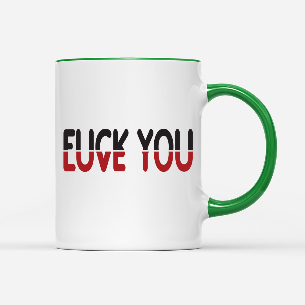 Tasse Love you - Schwarzer - Kaffee
