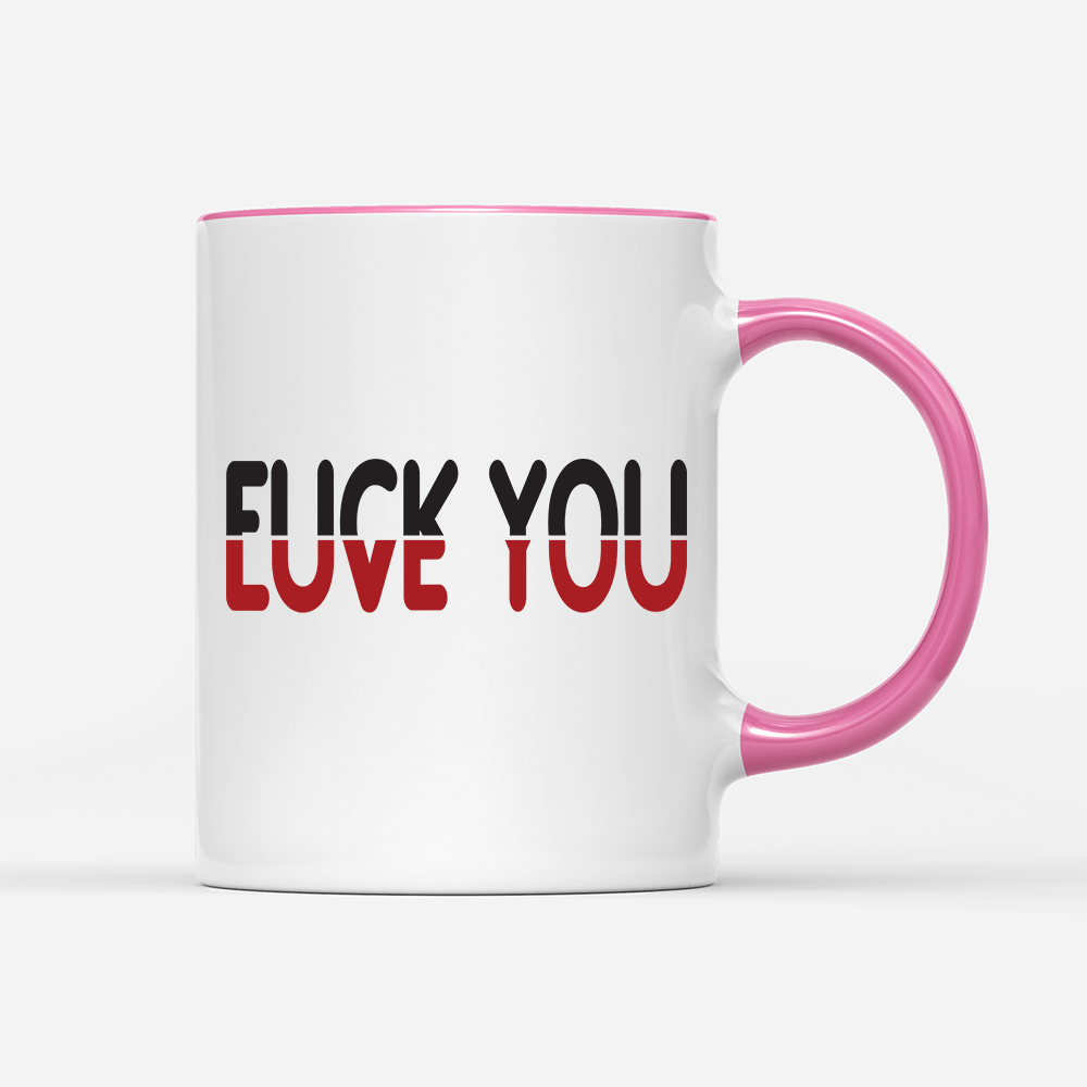 Tasse Love you - Schwarzer - Kaffee