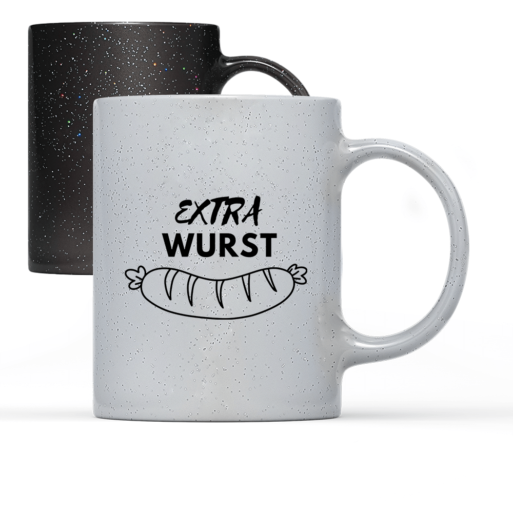 Tasse Magic Extra Wurst - Schwarzer - Kaffee