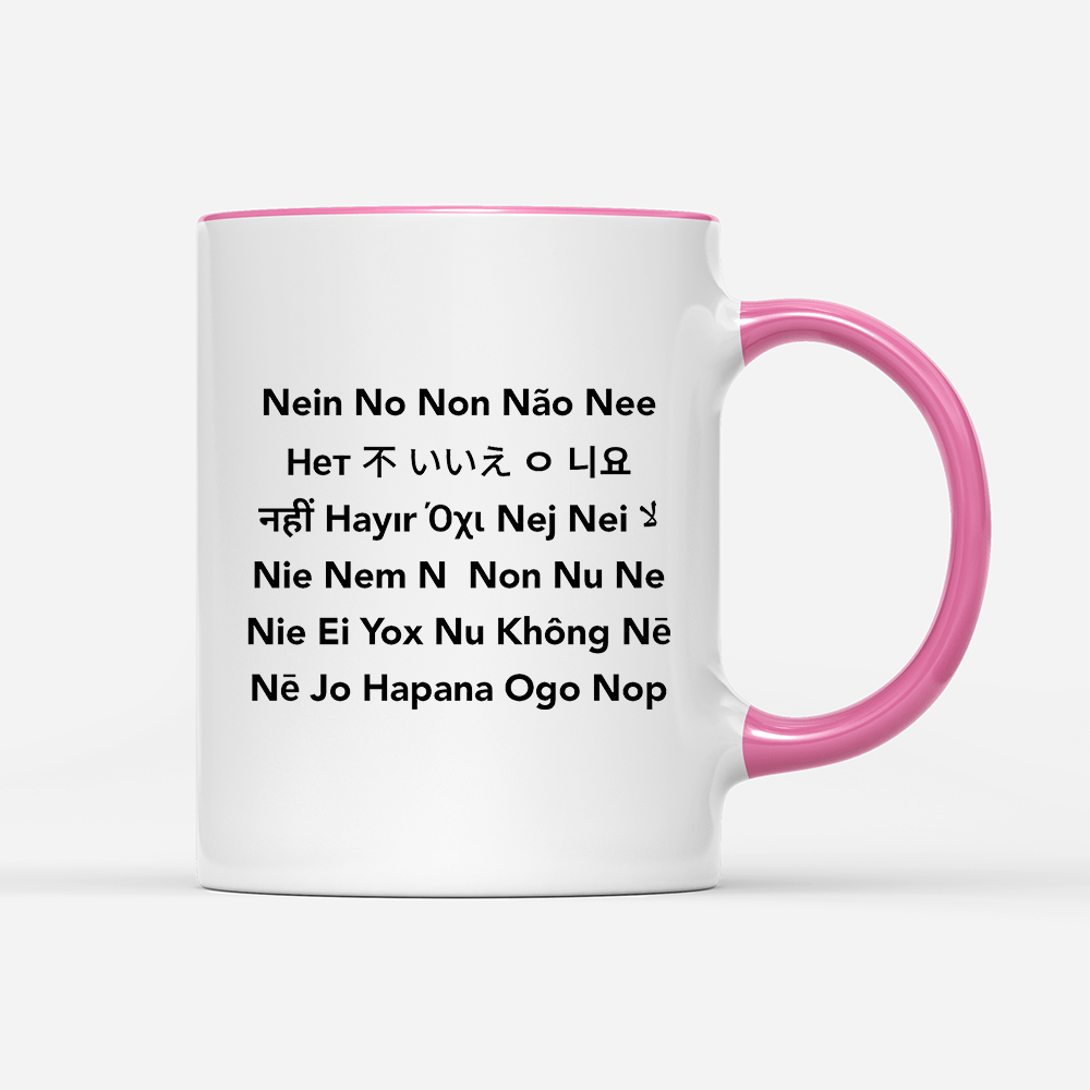 Tasse Nein No - Schwarzer - Kaffee