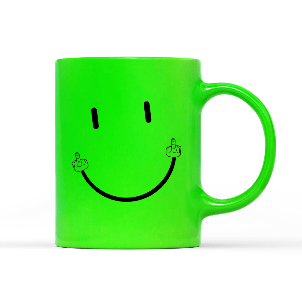 Tasse Neon Smile - Schwarzer - Kaffee