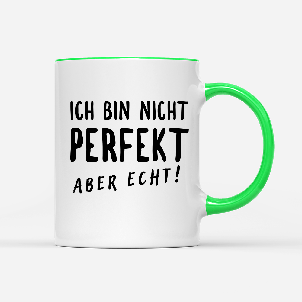 Tasse Nicht Perfekt - Schwarzer - Kaffee