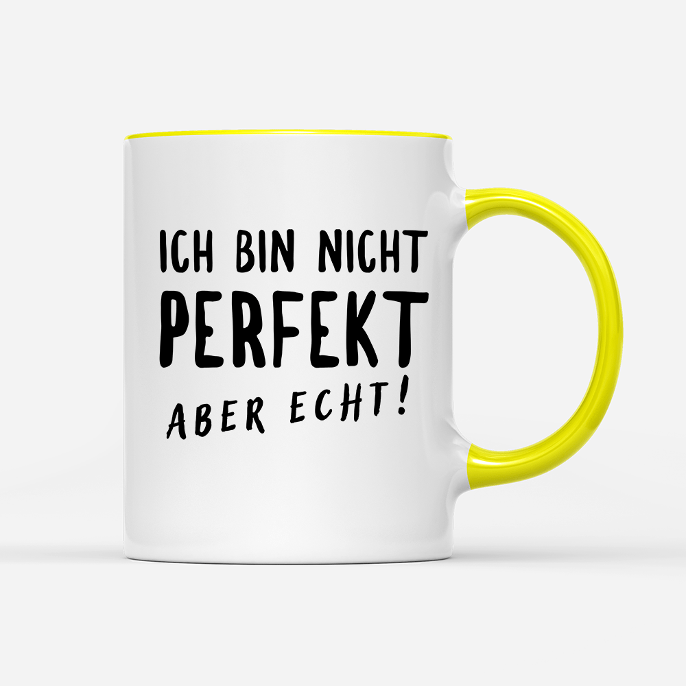 Tasse Nicht Perfekt - Schwarzer - Kaffee