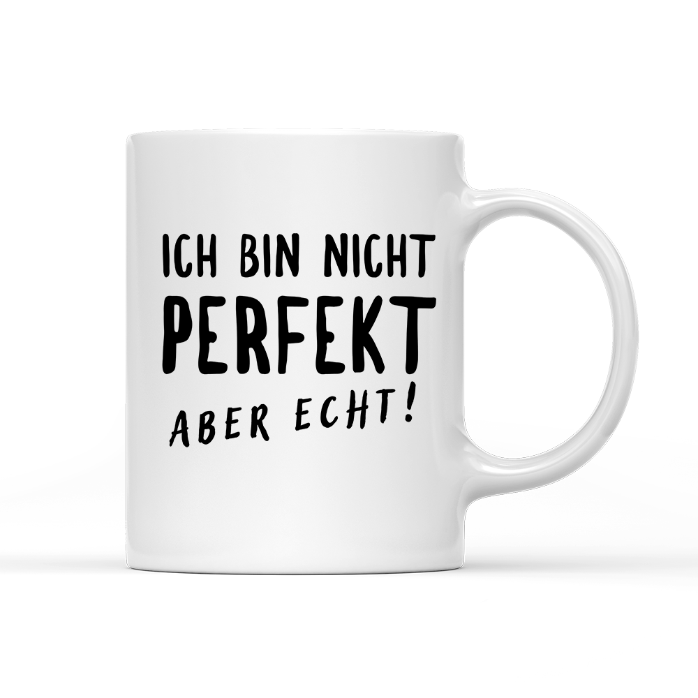 Tasse Nicht Perfekt - Schwarzer - Kaffee