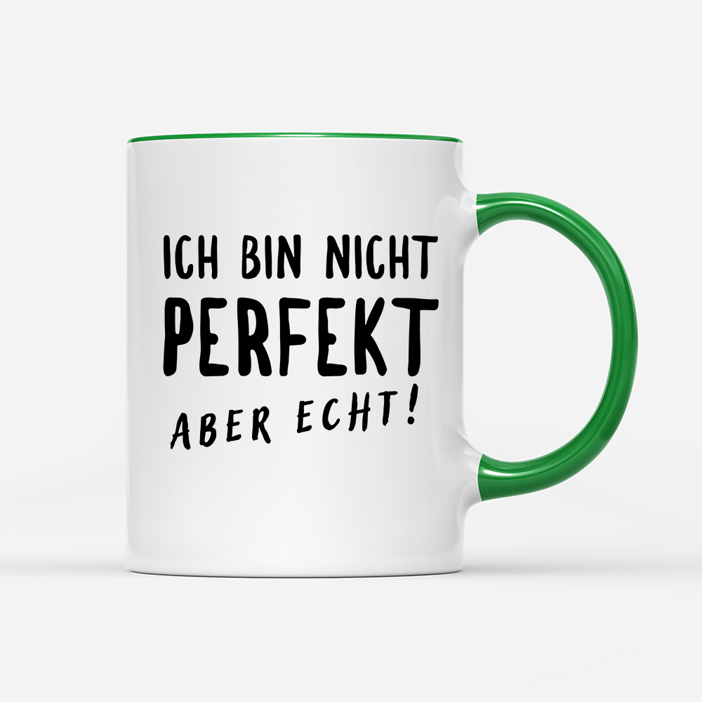 Tasse Nicht Perfekt - Schwarzer - Kaffee