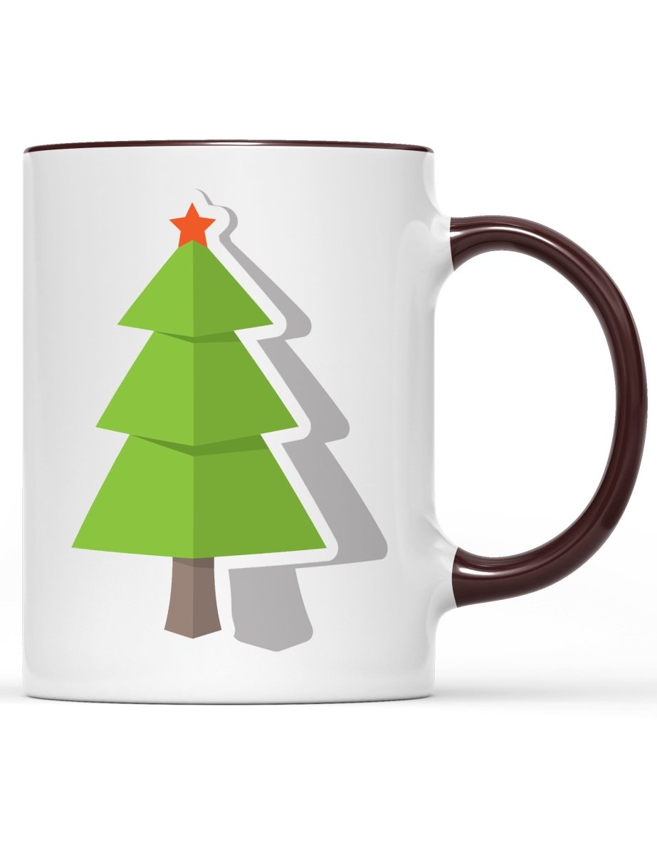 Tasse Tannenbaum Weihnachten - Schwarzer - Kaffee