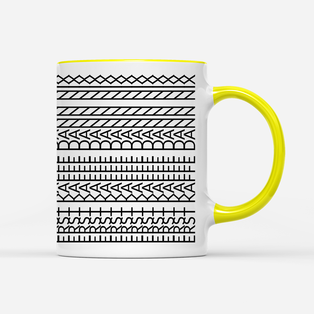 Tasse Undercover Erst Kaffee dann nix - Schwarzer - Kaffee
