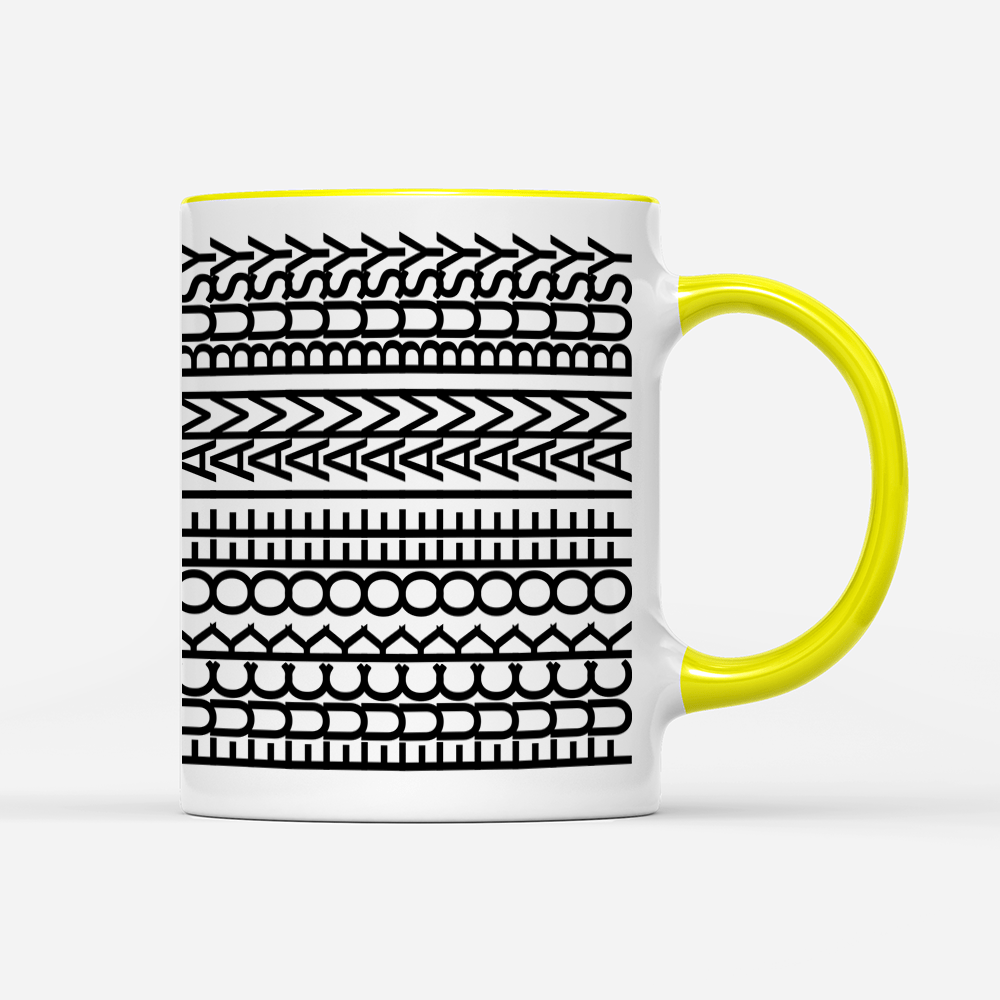 Tasse Undercover Fuck off I am busy - Schwarzer - Kaffee