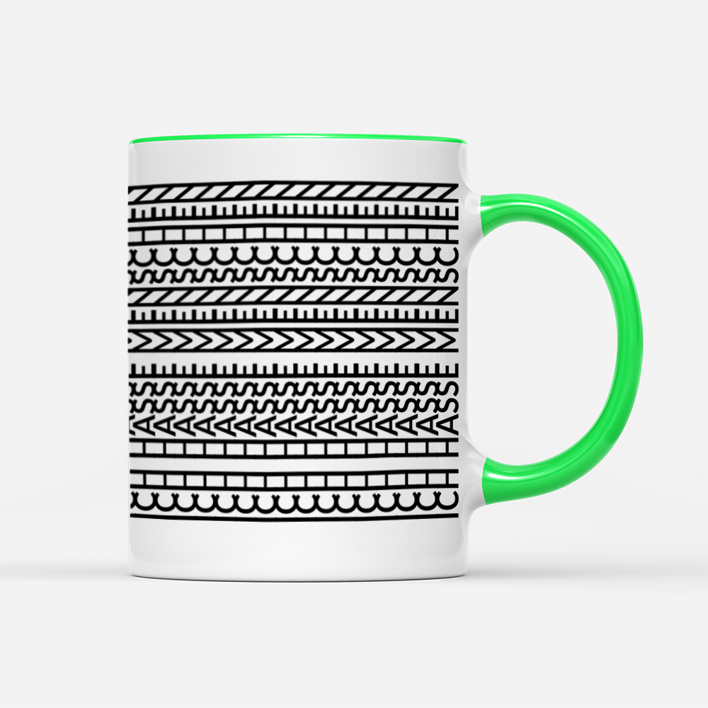 Tasse Undercover Ich hasse Menschen - Schwarzer - Kaffee