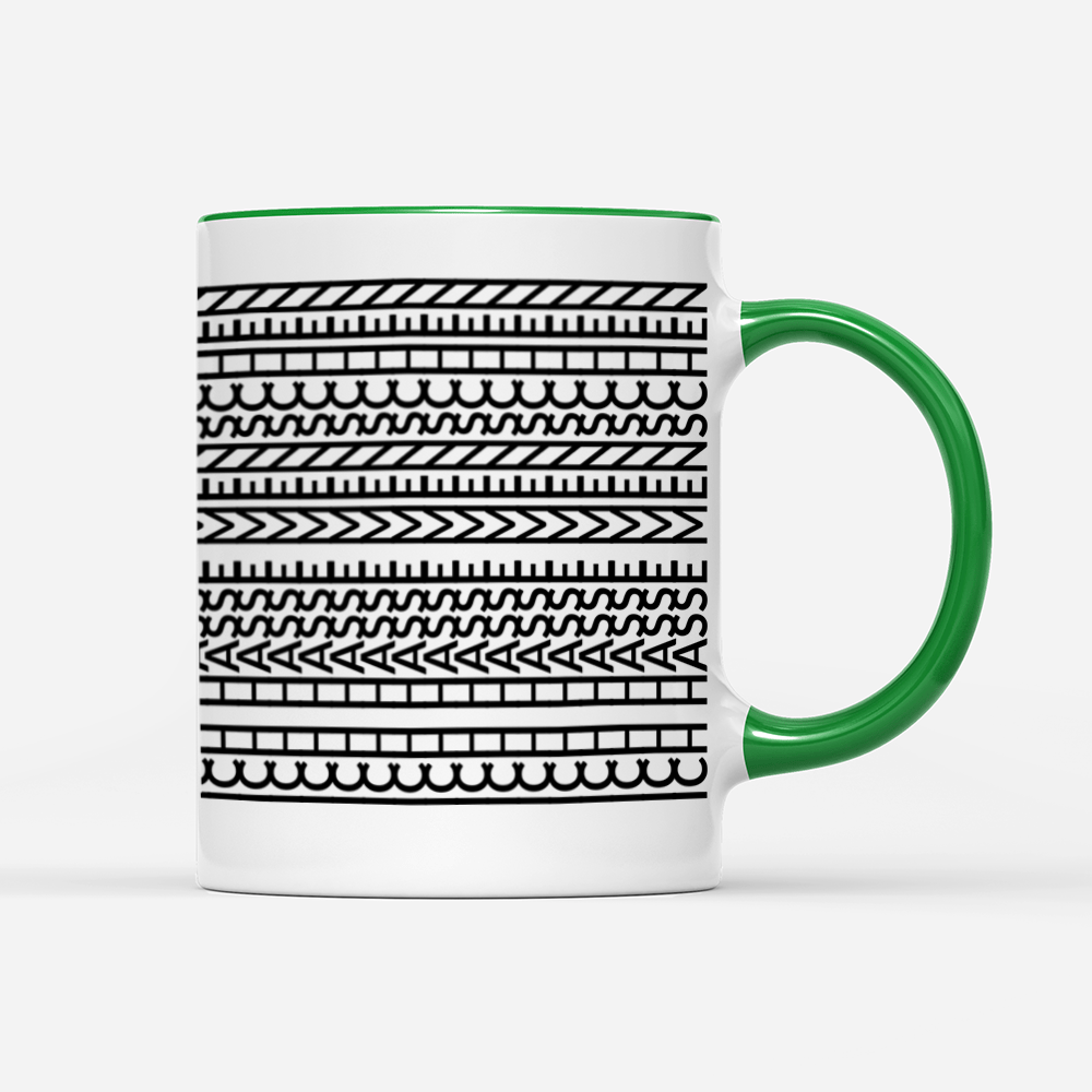 Tasse Undercover Ich hasse Menschen - Schwarzer - Kaffee