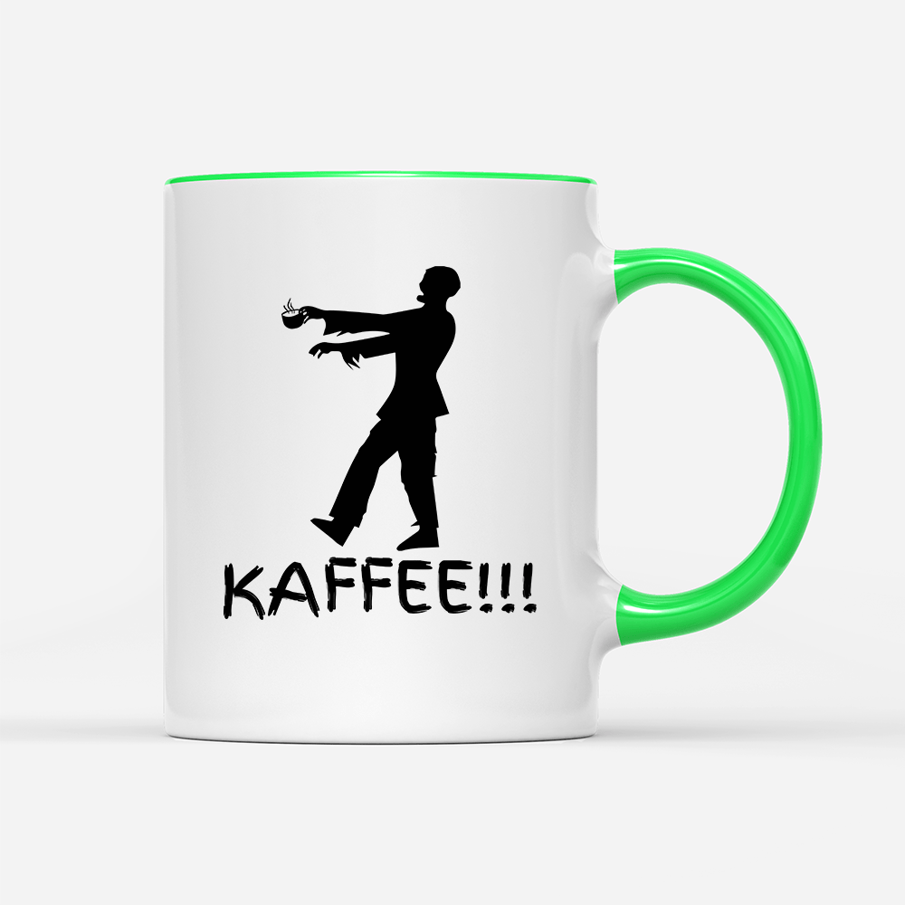 Tasse Zombie Kaffee - Schwarzer - Kaffee