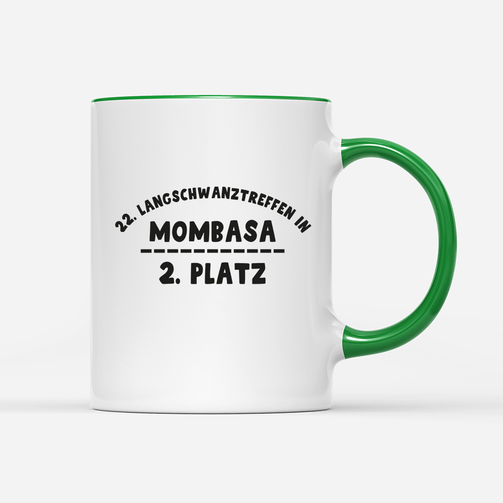 Tasse Zweiter Platz - Schwarzer - Kaffee