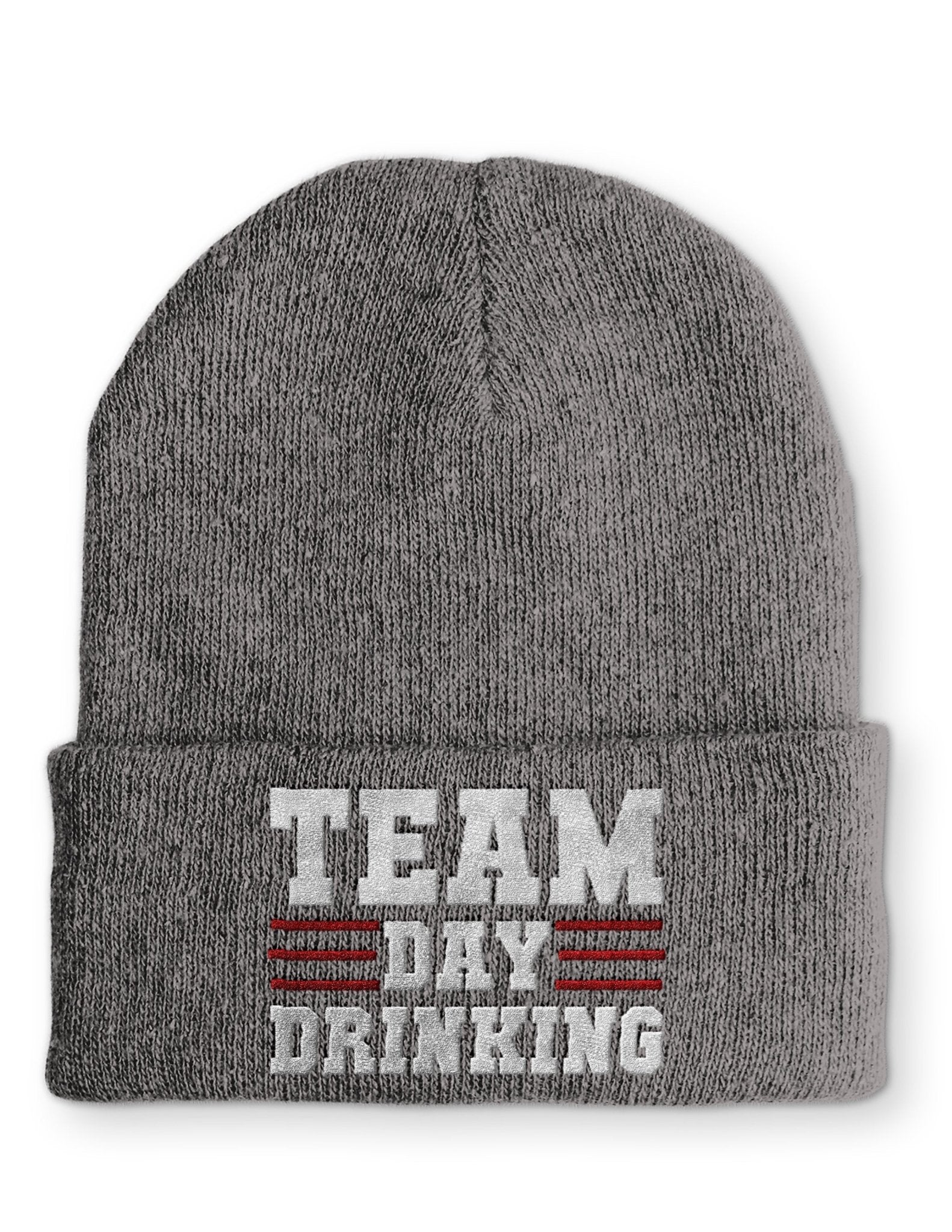 Team Day Drinking Statement Beanie Mütze mit Spruch - tshirtladen - Mütze