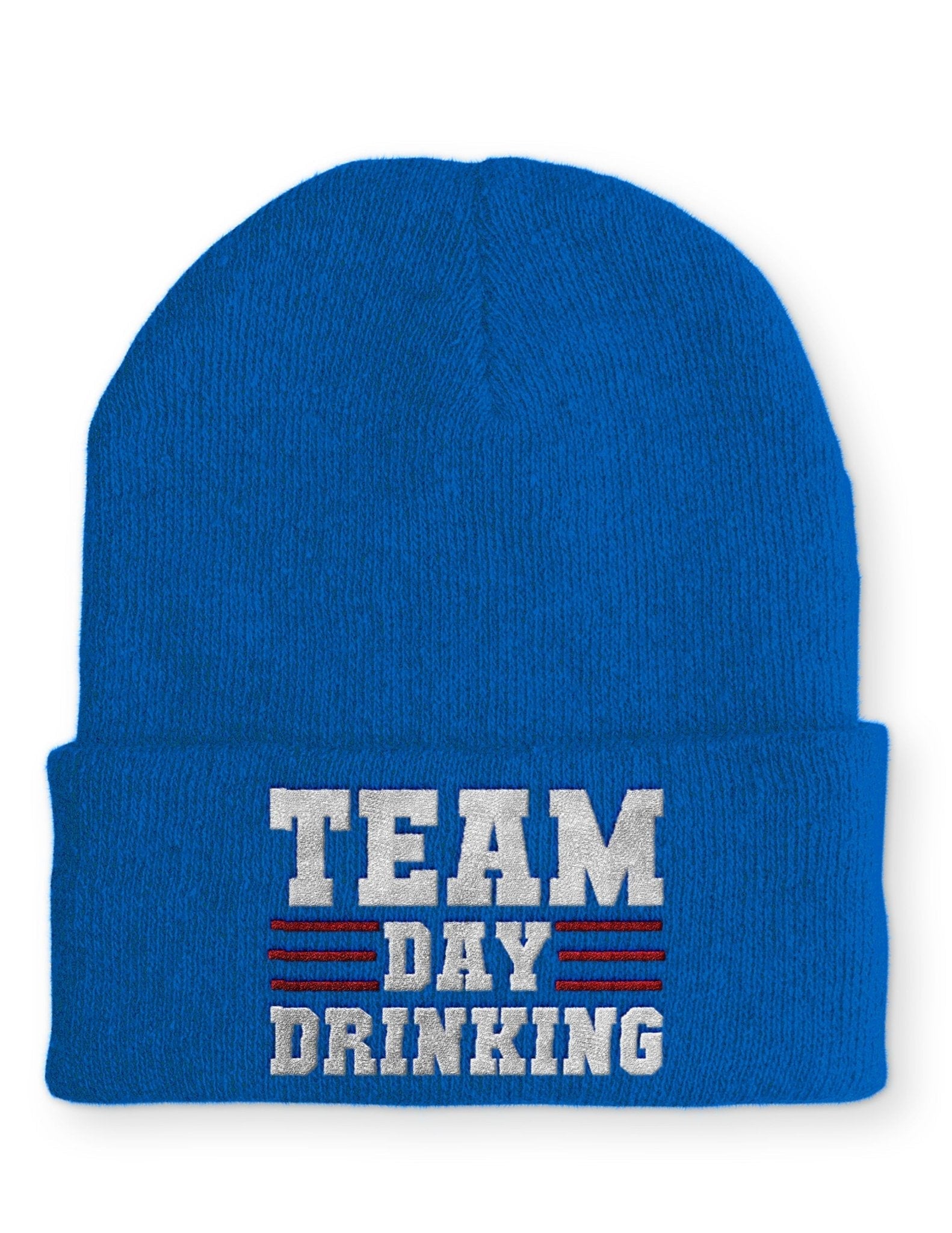 Team Day Drinking Statement Beanie Mütze mit Spruch - tshirtladen - Mütze