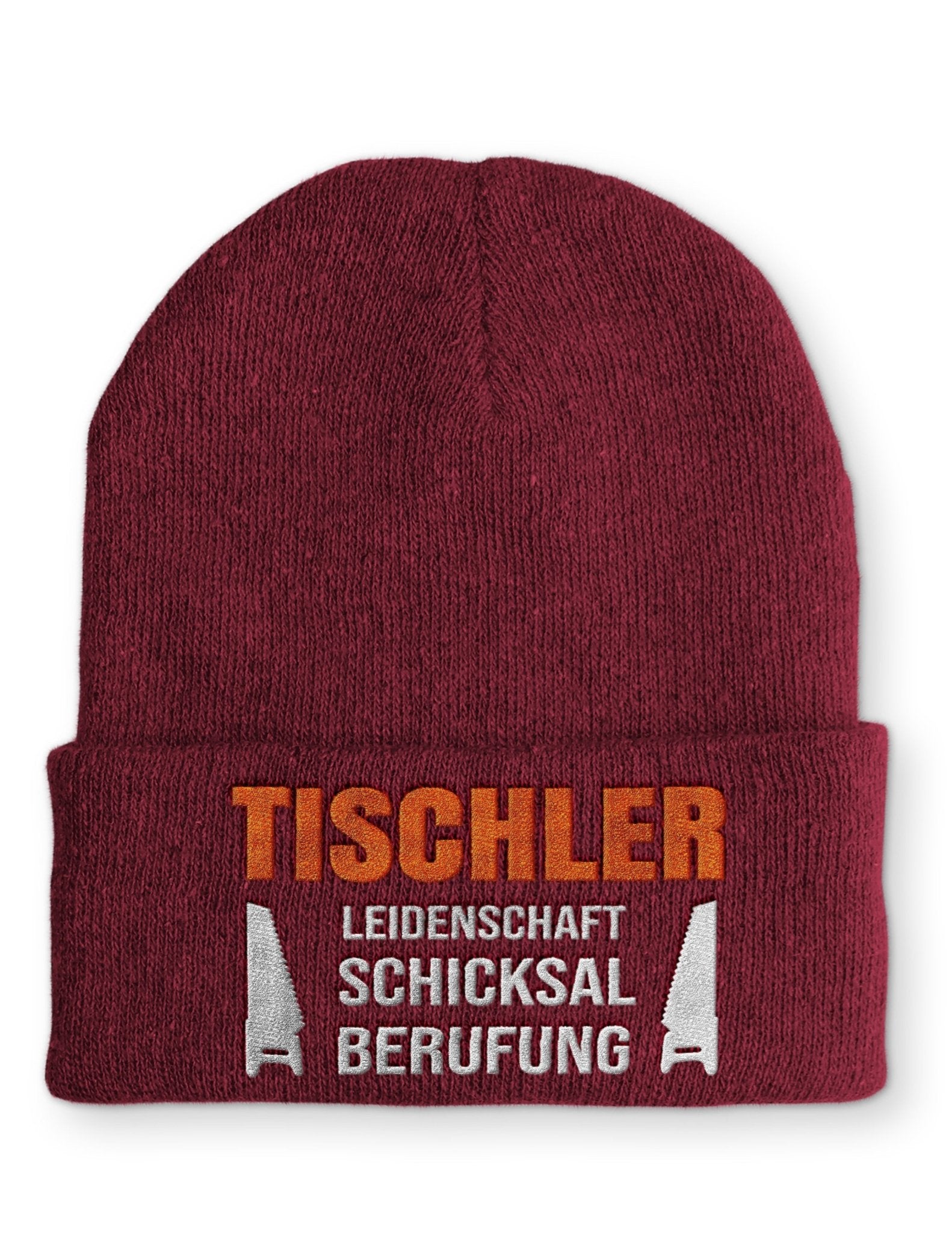 Tischler Leidenschaft Schicksal Berufung Beanie Mütze mit Spruch - tshirtladen - Mütze
