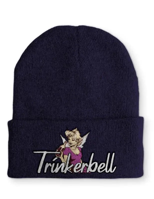 Trinkerbell Statement Beanie Mütze mit Spruch - tshirtladen - Mütze
