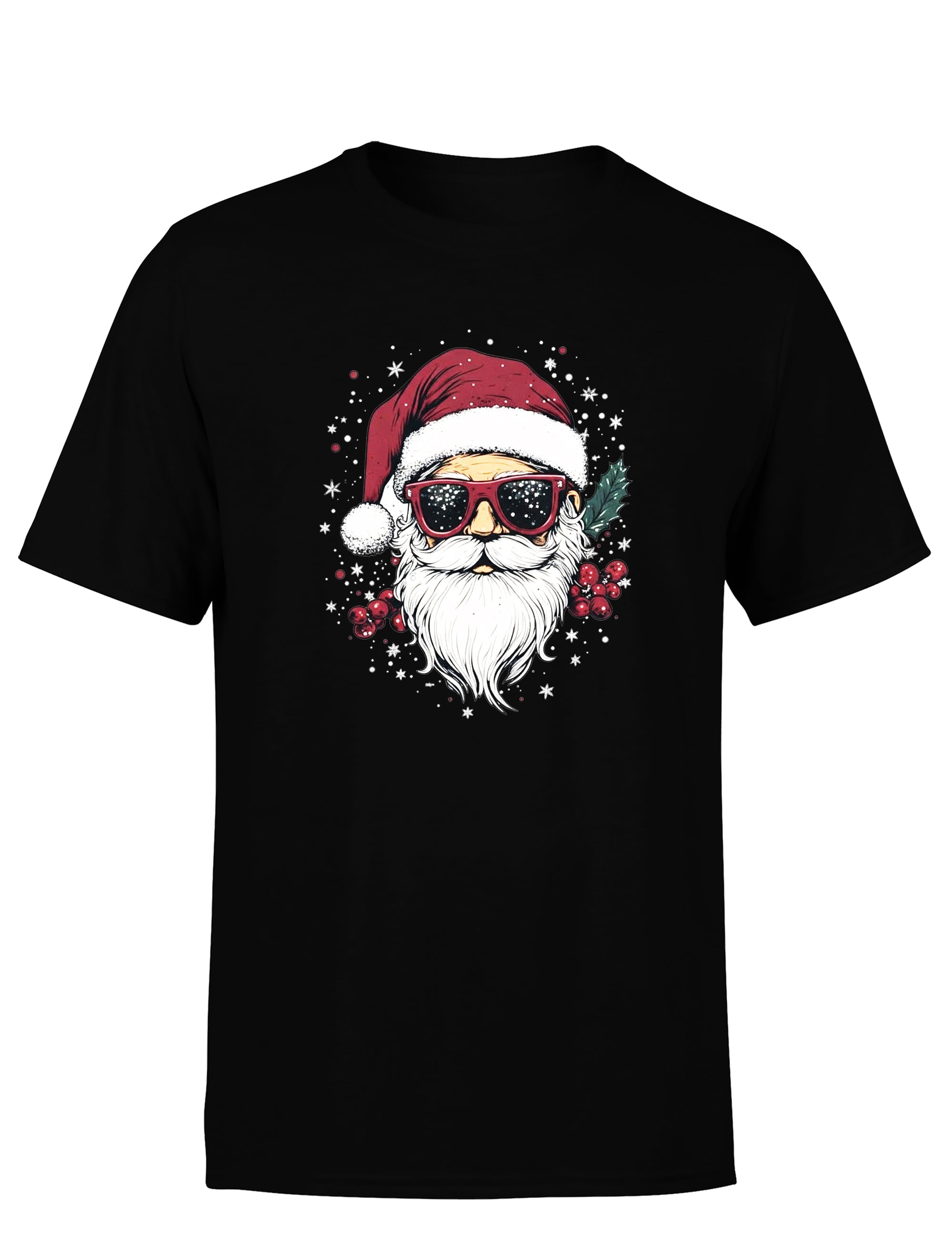Cooler Weihnachtsmann mit Sonnenbrille Weihnachten T-Shirt