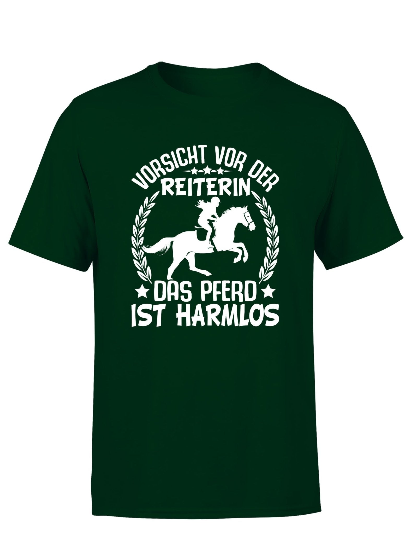 Vorsicht vor der Reiterin Herren T-Shirt - tshirtladen - T-Shirt