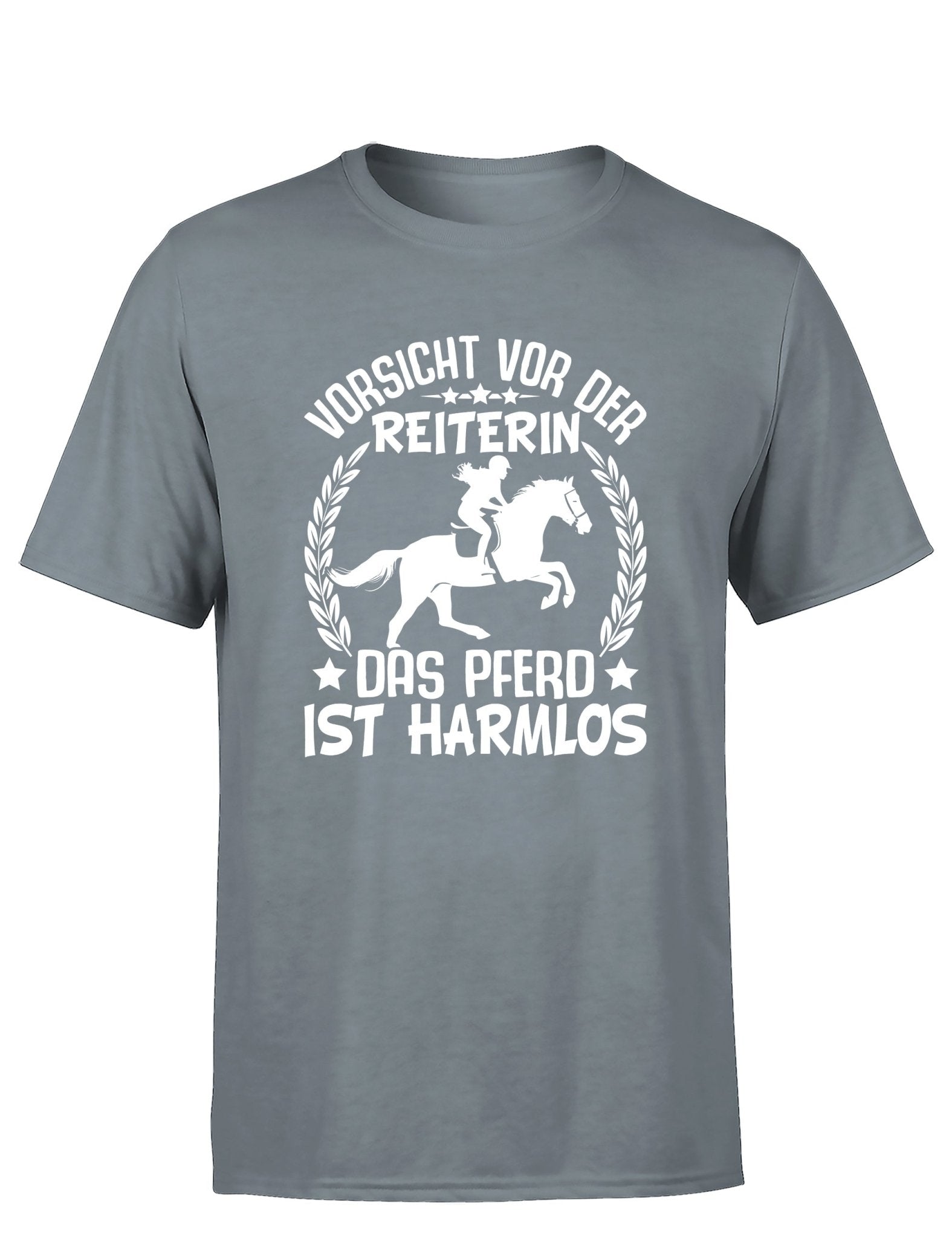 Vorsicht vor der Reiterin Herren T-Shirt - tshirtladen - T-Shirt