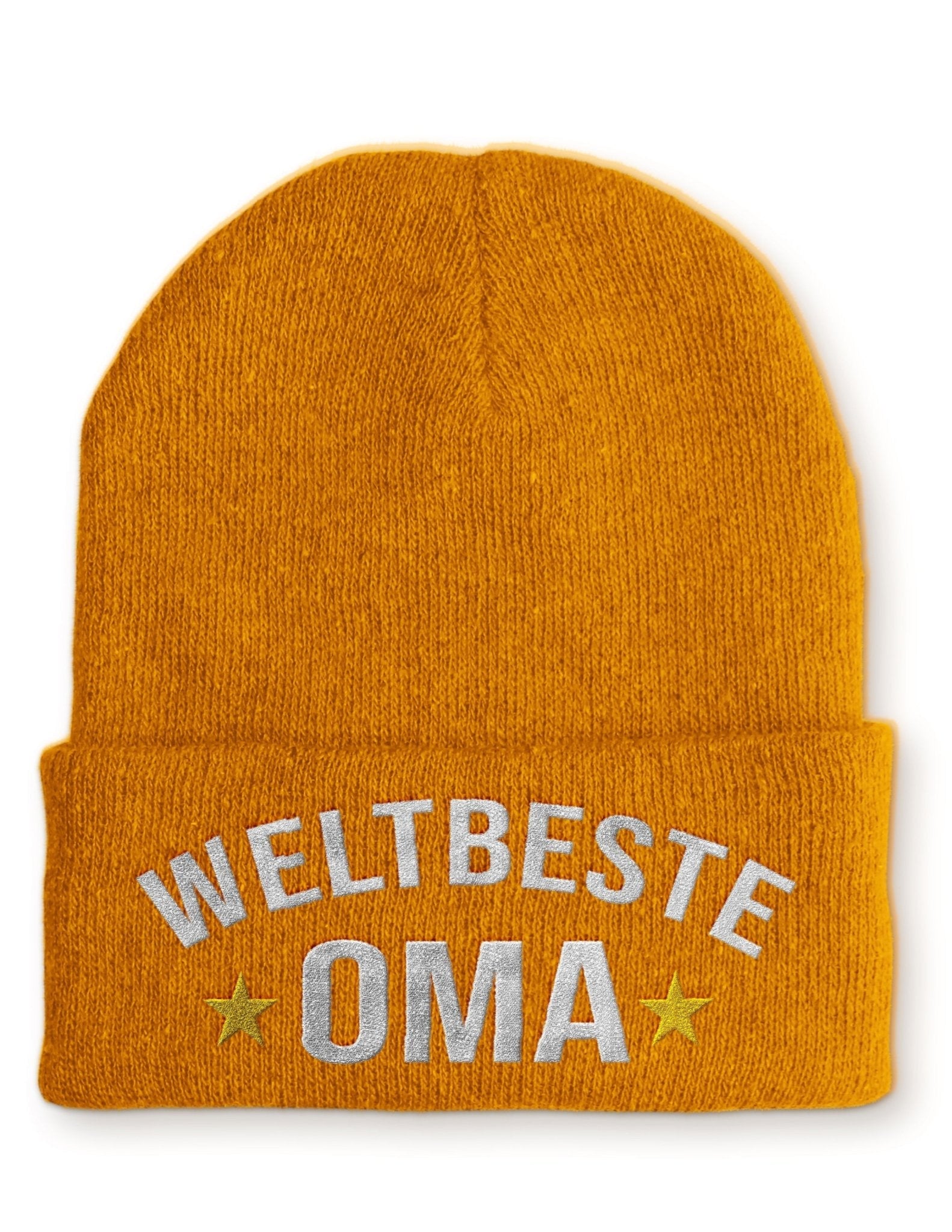 Weltbeste Oma Beanie Mütze mit Spruch - tshirtladen - Mütze