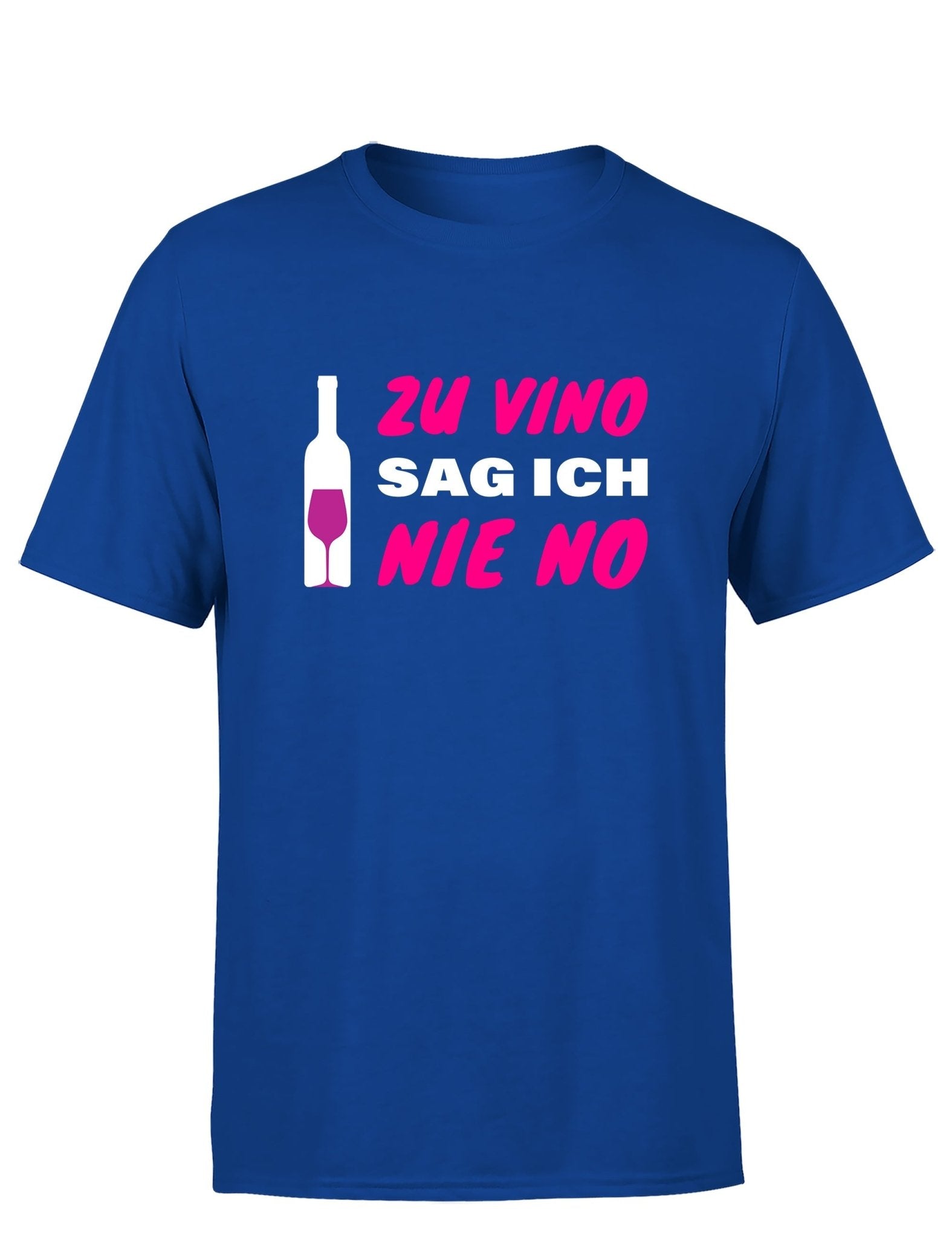 Zu Vino sag ich nie No Statement Herren T-Shirt - tshirtladen - T-Shirt