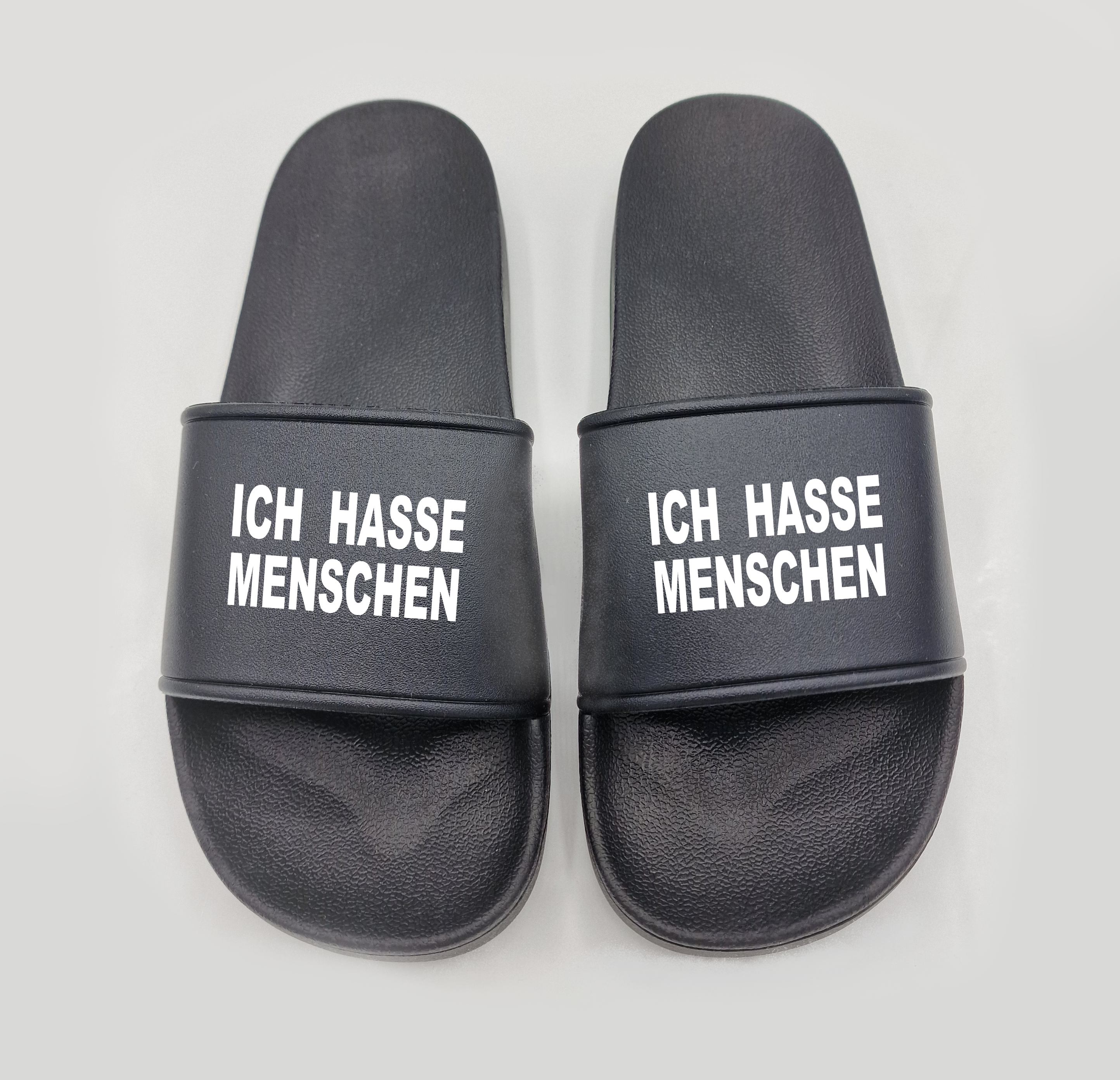 Badeschuhe Ich hasse Menschen