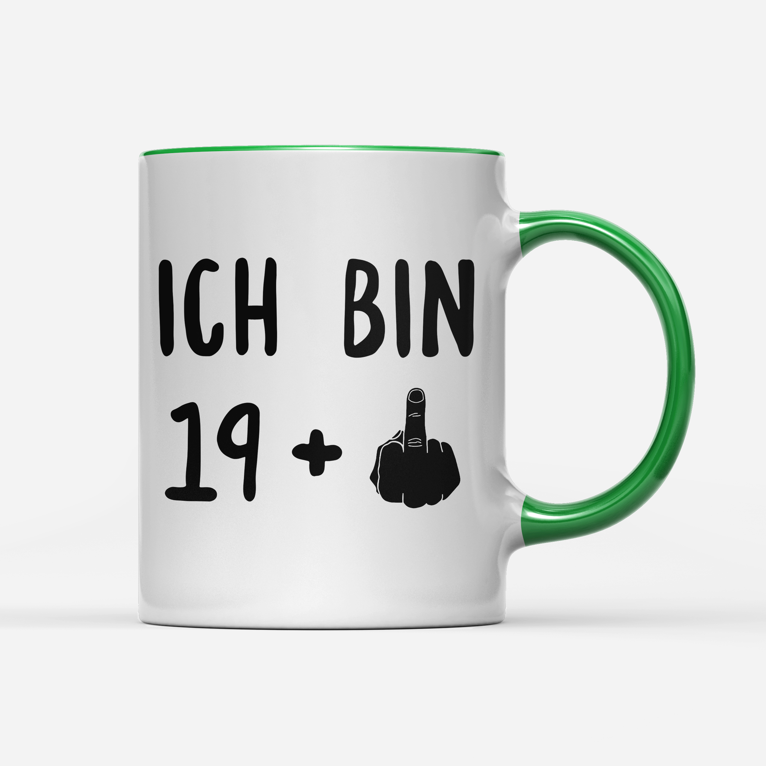 Tasse Ich bin 19+