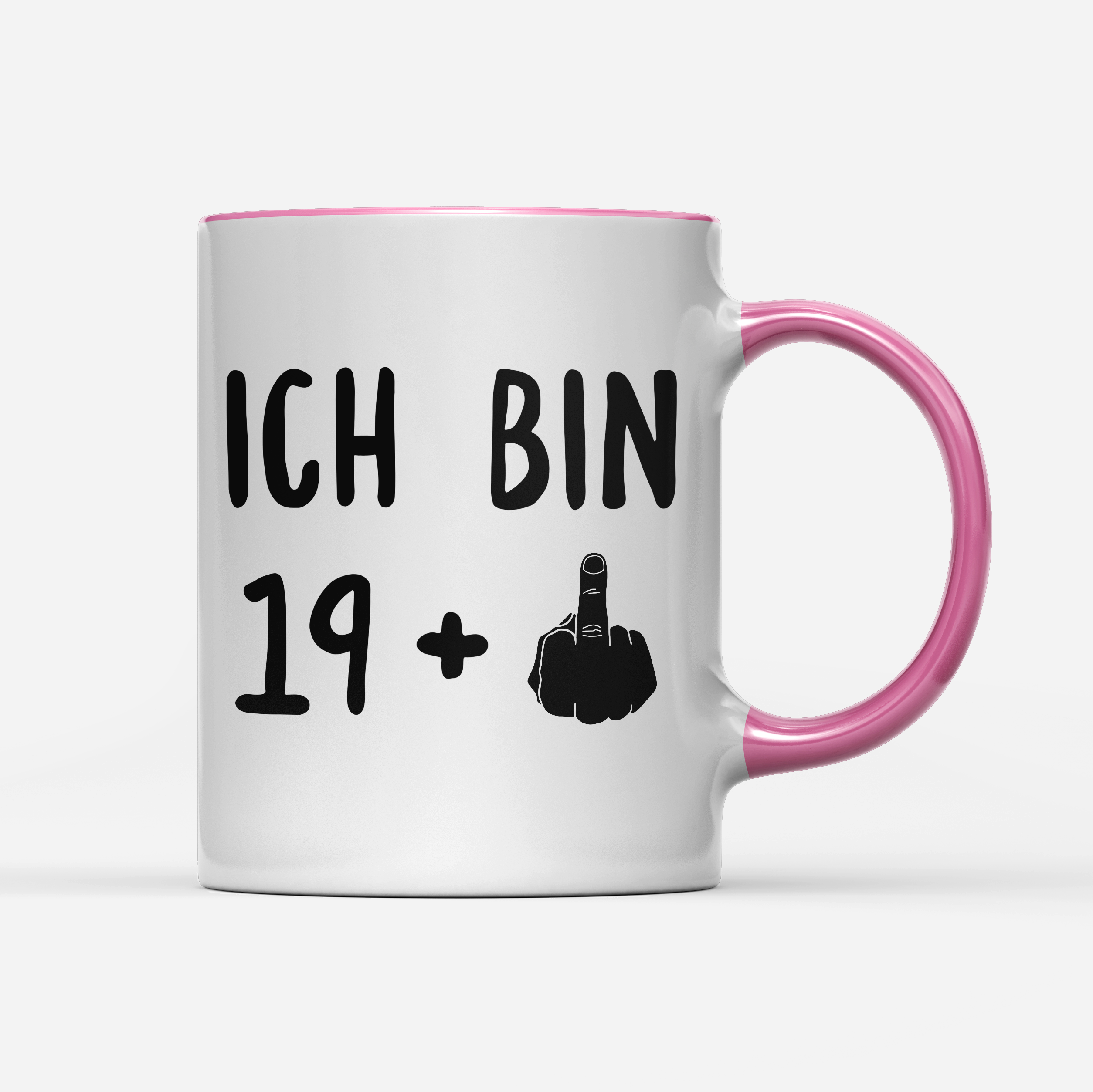Tasse Ich bin 19+
