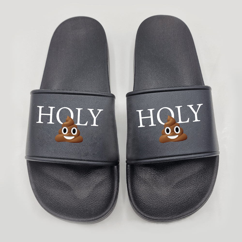 Badeschuhe Holy Shit - Schwarzer - Kaffee
