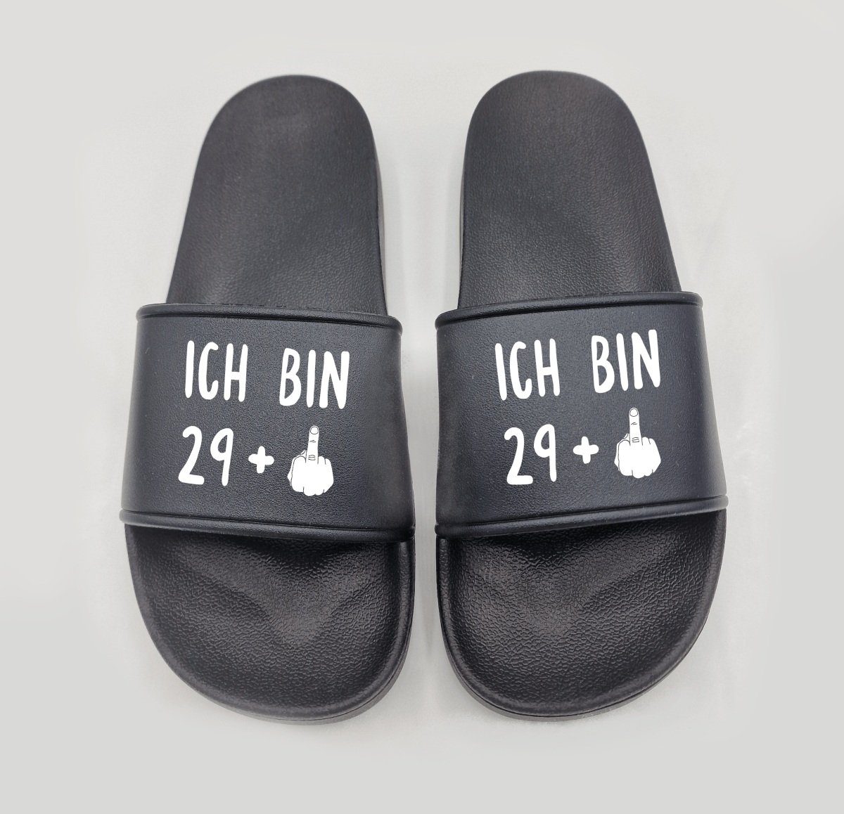 Badeschuhe Ich bin 29+ - Schwarzer - Kaffee