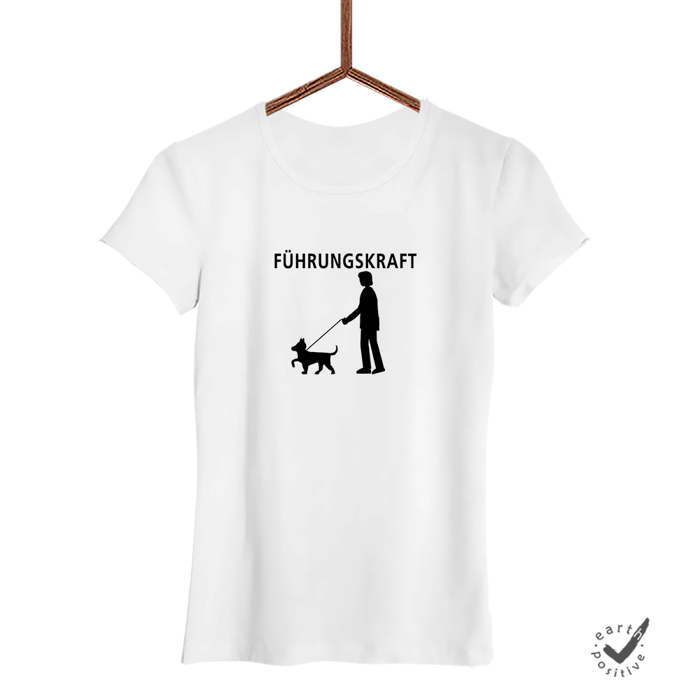 Damen T-Shirt Führungskraft - Schwarzer - Kaffee