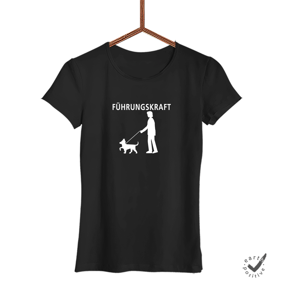 Damen T-Shirt Führungskraft - Schwarzer - Kaffee