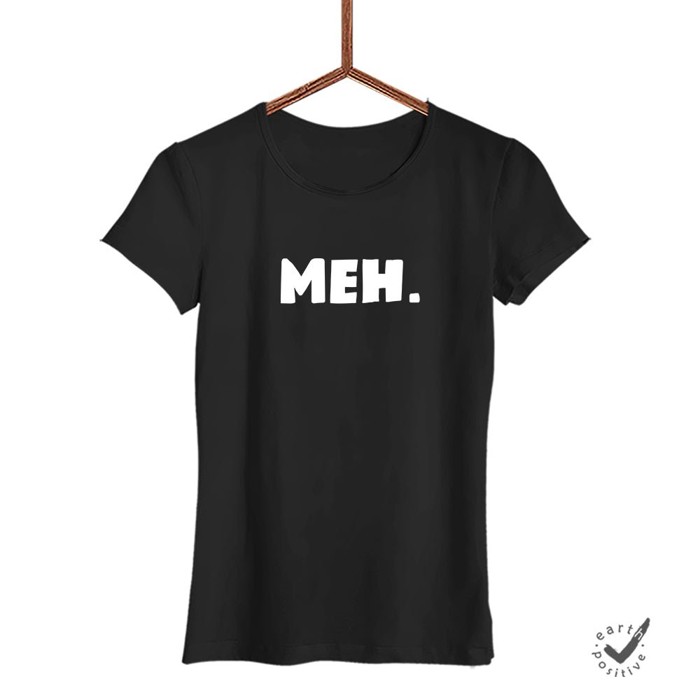 Damen T-Shirt Meh. - Schwarzer - Kaffee