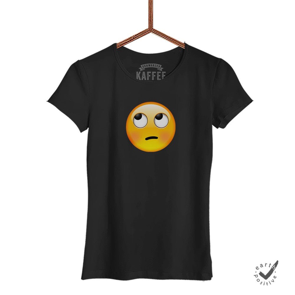 Damen T-Shirt Oh man - Schwarzer - Kaffee