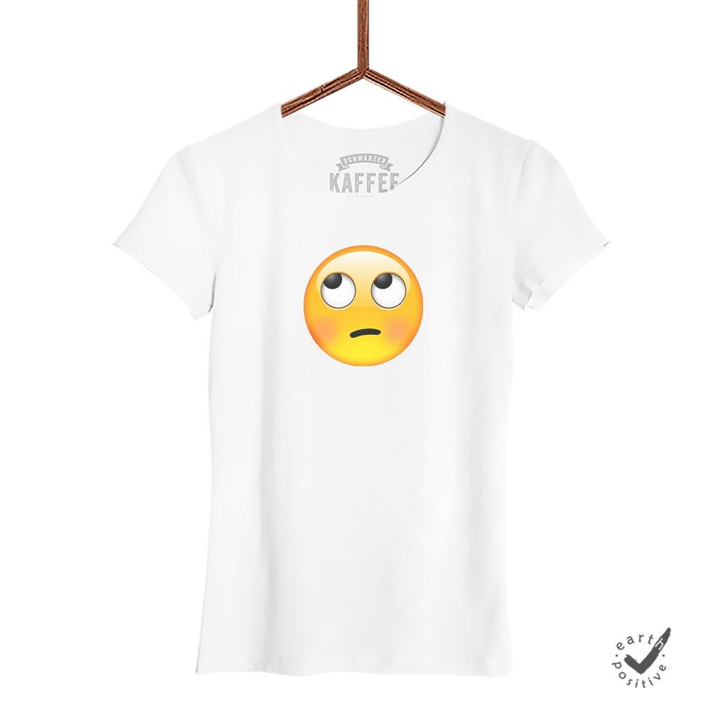 Damen T-Shirt Oh man - Schwarzer - Kaffee