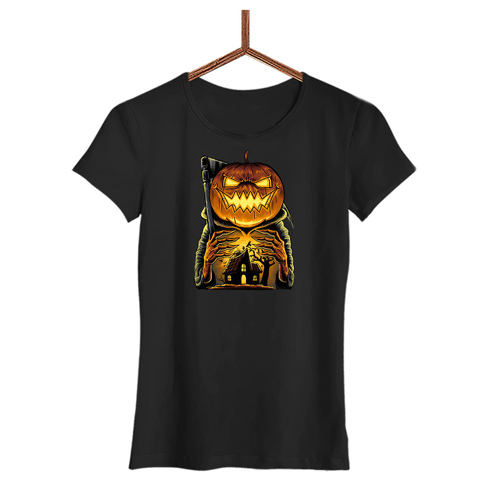 Damen T-Shirt Shine - Schwarzer - Kaffee