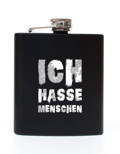 FLACHMANN Ich hasse Menschen USEDSTYLE SCHWARZ - Schwarzer - Kaffee