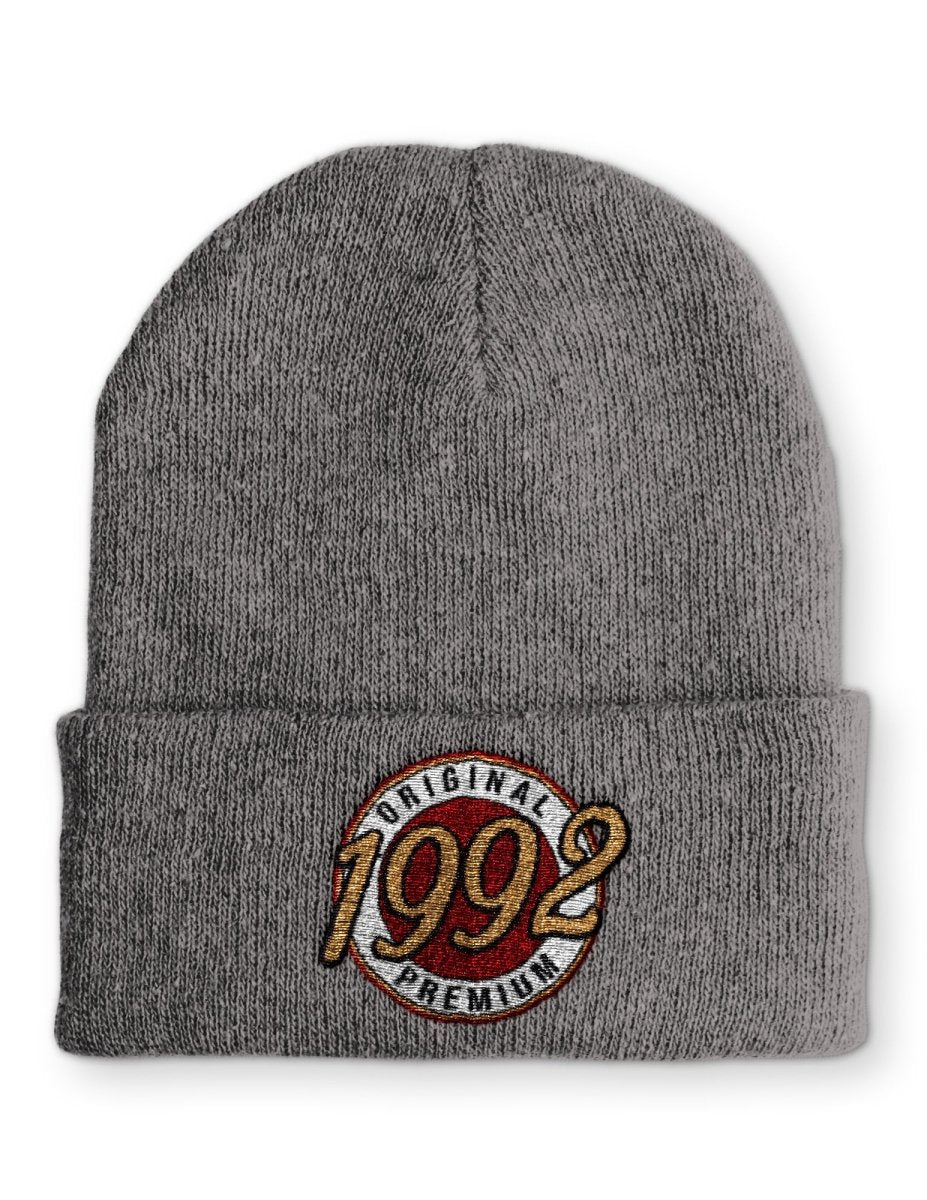 Geburtstagsgeschenk Original 1992 Premium Mütze Geburtstag - Jahrgang 1992 - Schwarzer - Kaffee
