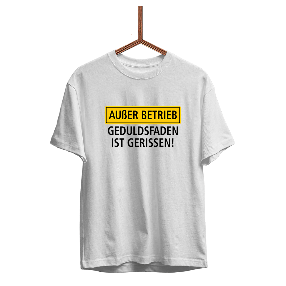 Herren T-Shirt Außer Betrieb - Schwarzer - Kaffee