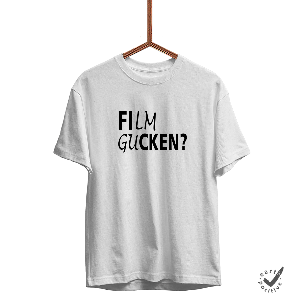 Herren T-Shirt Film gucken - Schwarzer - Kaffee