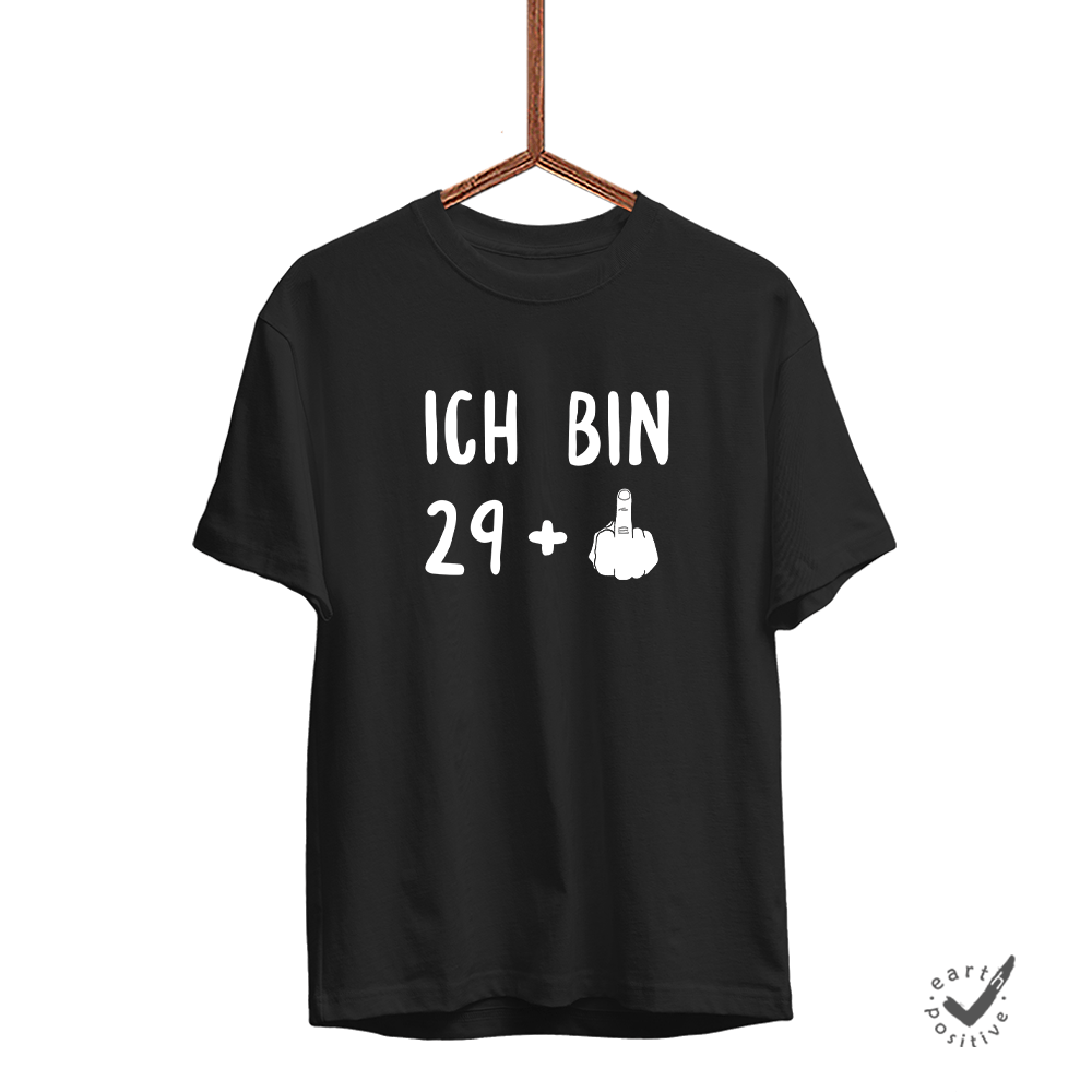 Herren T-Shirt Ich bin 29+ - Schwarzer - Kaffee