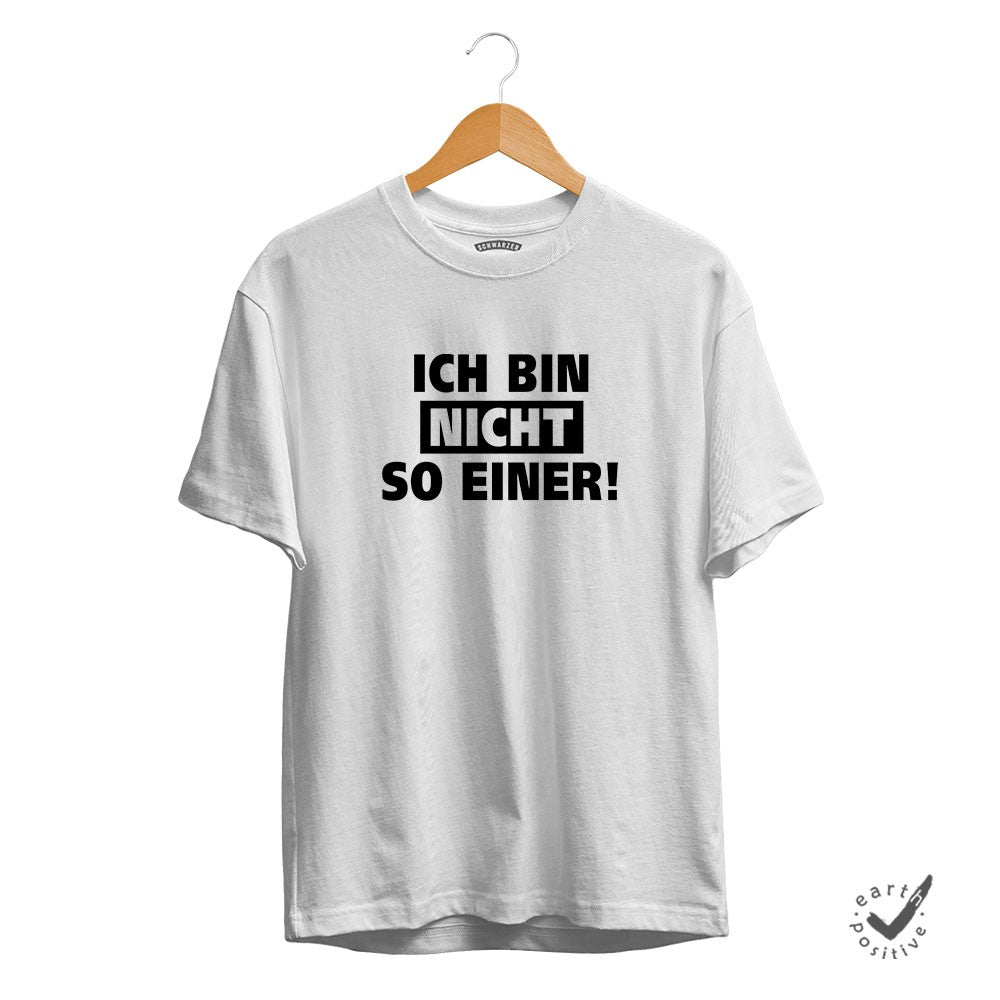 Herren T-Shirt Ich bin nicht so einer - Schwarzer - Kaffee