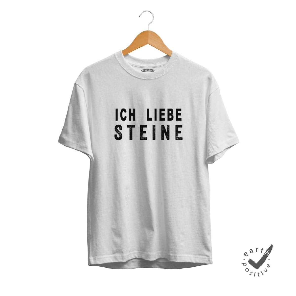 Herren T-Shirt Ich liebe Steine - Schwarzer - Kaffee