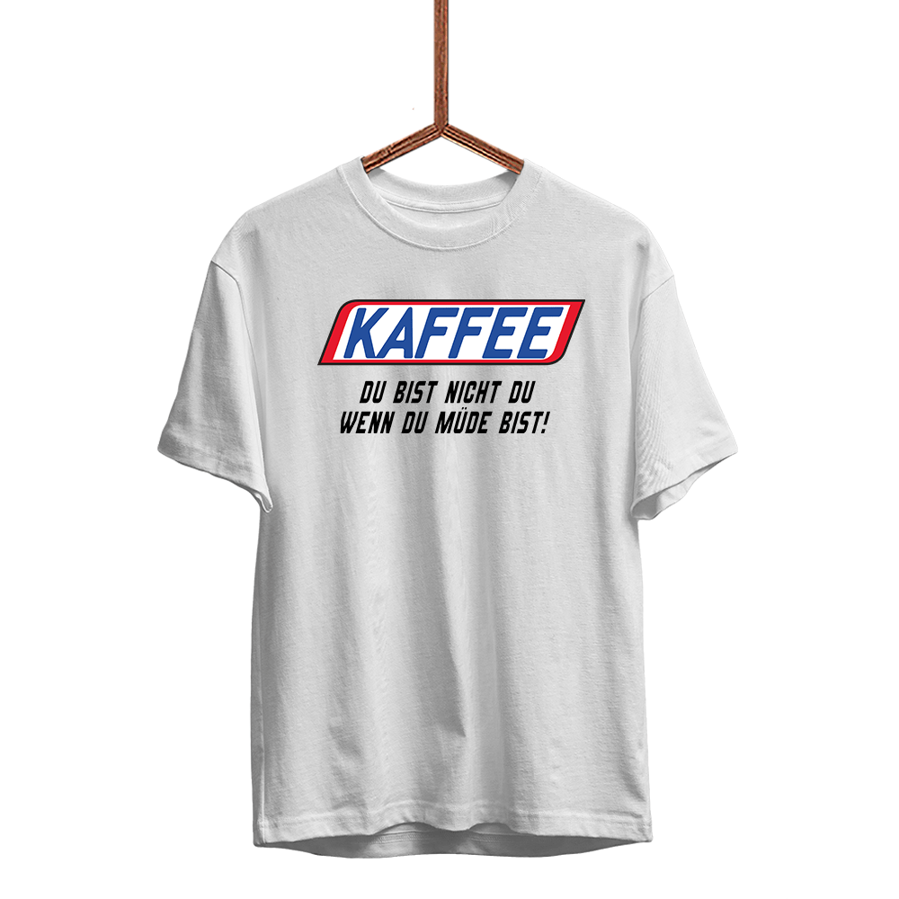 Herren T-Shirt Kaffee Du bist nicht du - Schwarzer - Kaffee