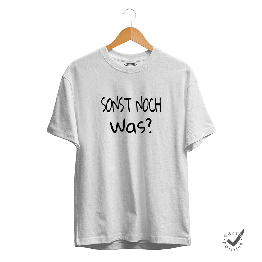 Herren T-Shirt Sonst noch was? - Schwarzer - Kaffee