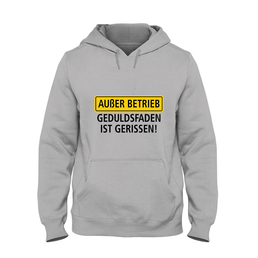 Hoodie Außer Betrieb - Schwarzer - Kaffee